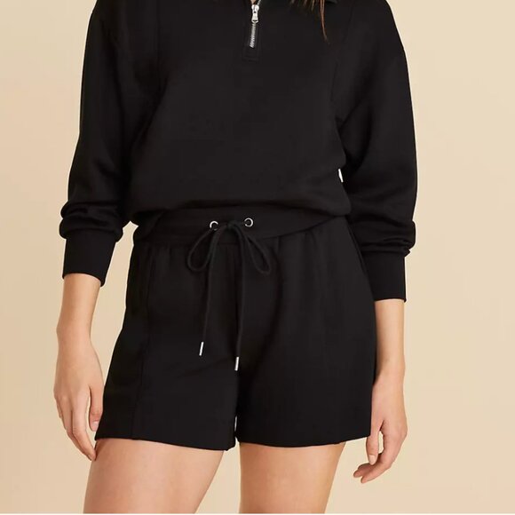 Lou & Grey Seamed Scubasoft Drawstring Shorts - Picture 1 of 8